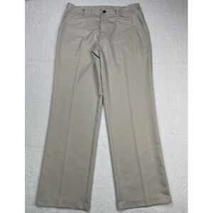 Adidas Men Beige Climalite Dress Golf‎ Pants size 34x32.